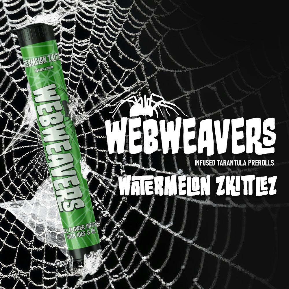 Webweavers | Watermelon ZKittlez | Infused Preroll | 1g