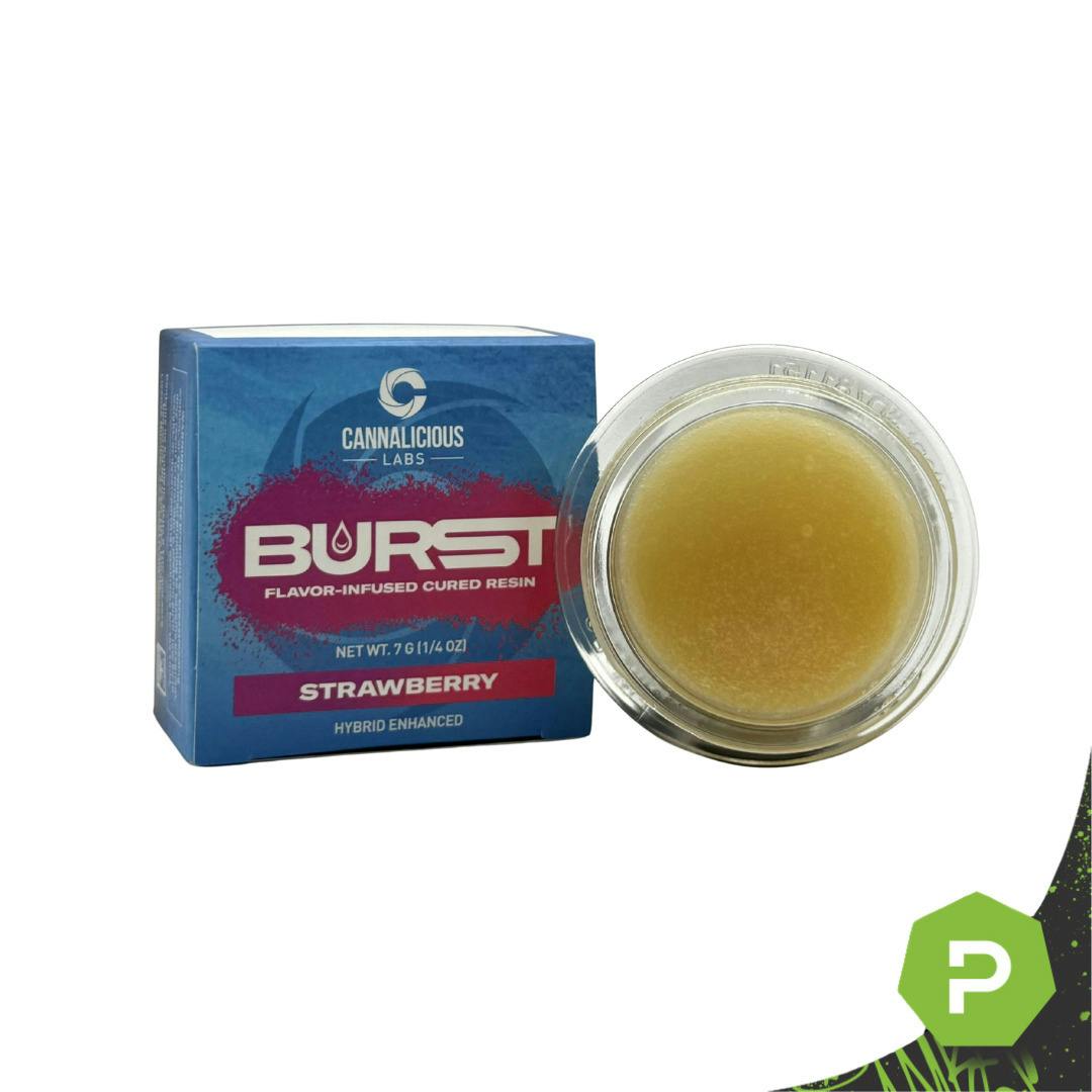 Strawberry | BURST Cured Resin Badder | 7g