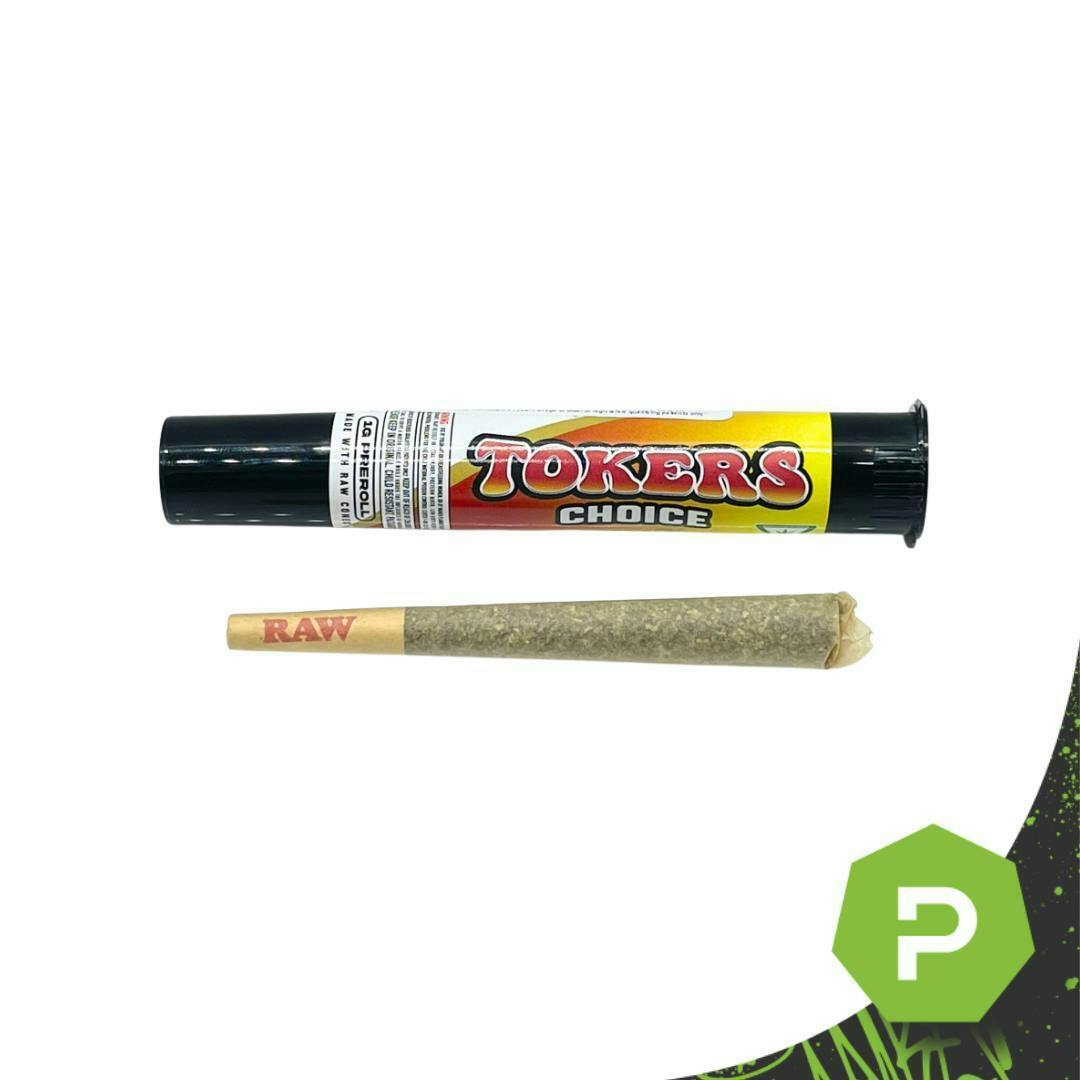 Toker's Choice | 1g Terp Infused Preroll | Cherry Pie