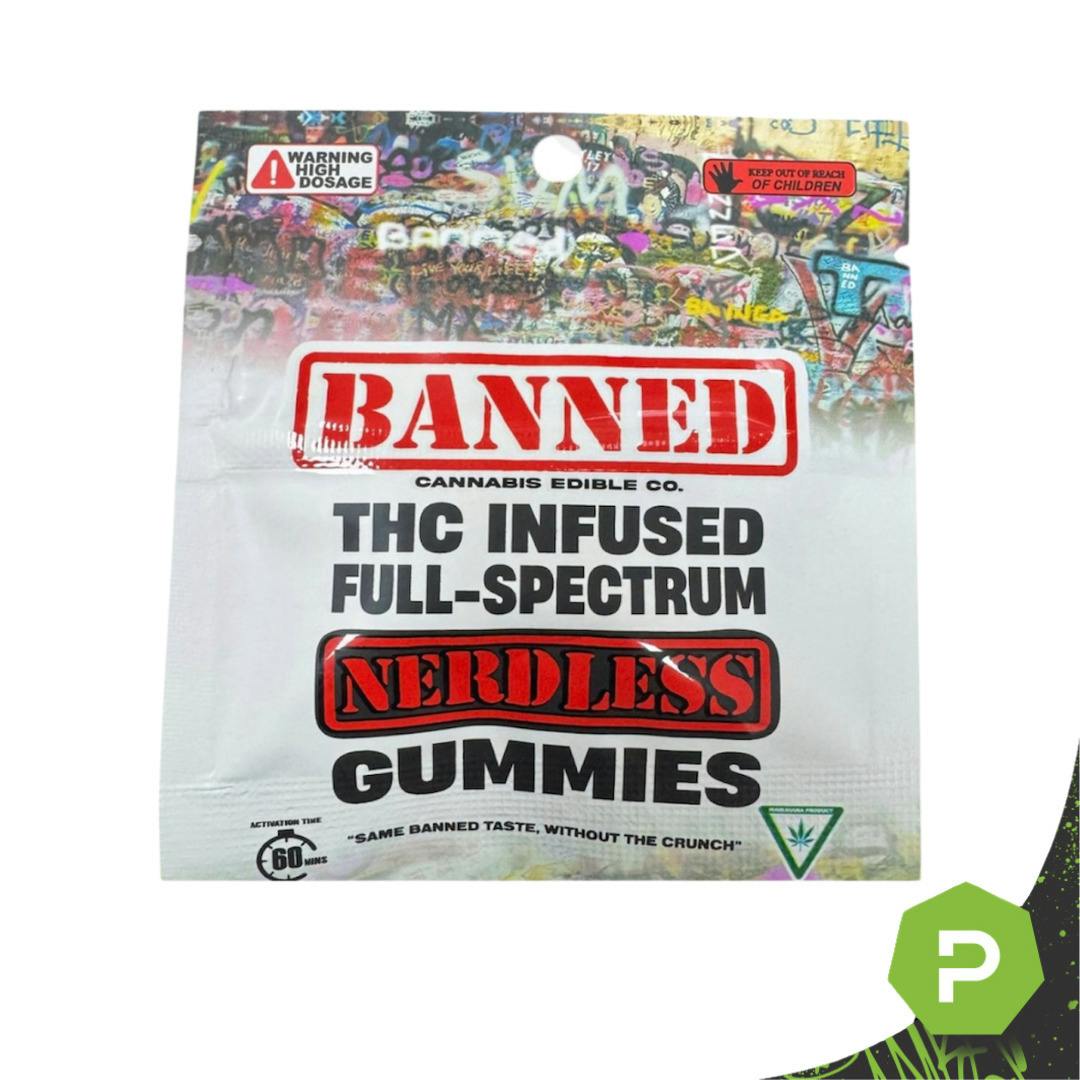 Banned | 200mg Nerdless Single | Green Apple