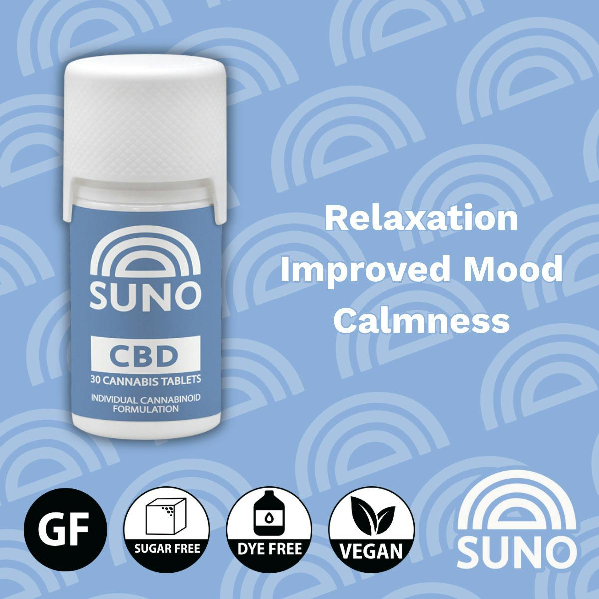 SUNO | 1500mg Tablets | CBD