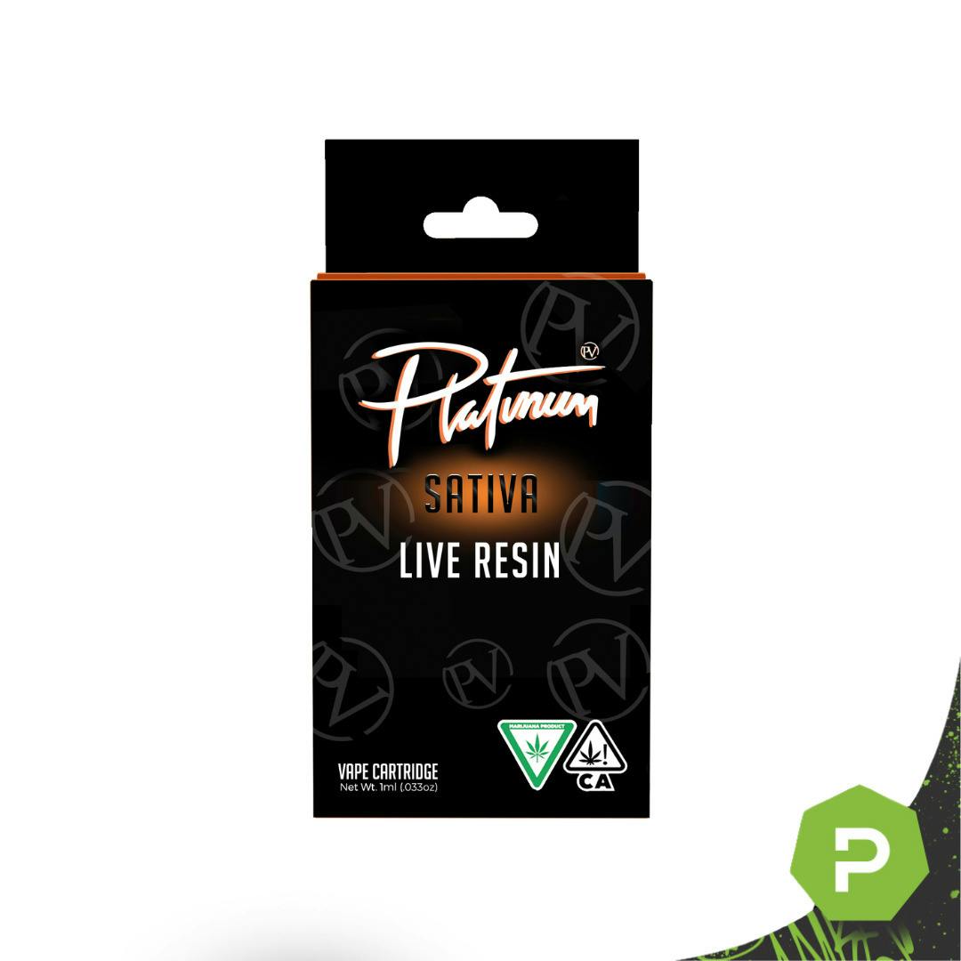 Platinum Vape | 1g 510 Live Resin | Durban Poison