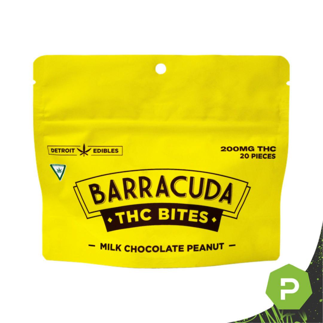 Detroit Edible | 200mg Barracuda Bites | Milk Chocolate Peanut