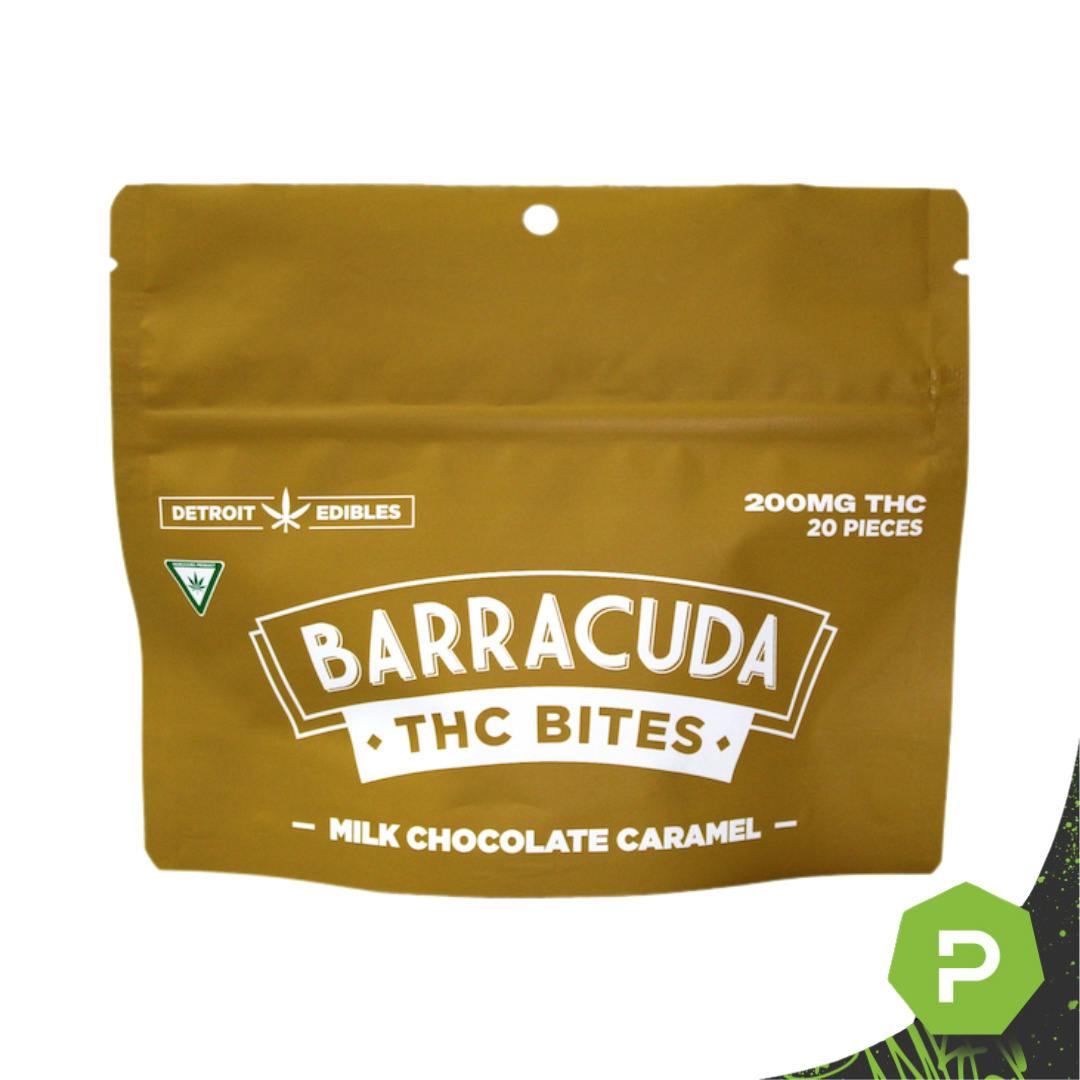Detroit Edible | 200mg Barracuda Bites | Milk Chocolate Caramel