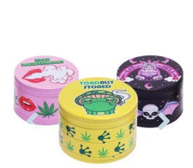 Wacky Grinderz | Grinder | 4pc | 2.5"