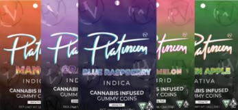 Platinum Vape | Grape | Gummies | 10pc.