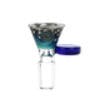 Wig Wag Funnel Style Herb Slide | 14mm M | Colors Vary