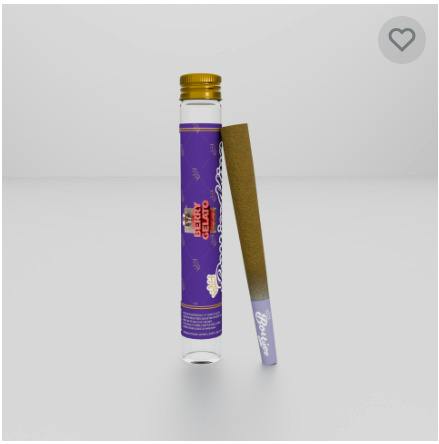 Boujee King | Ecto Cooler | Bubble Hash Infused & Coated Pre-Roll