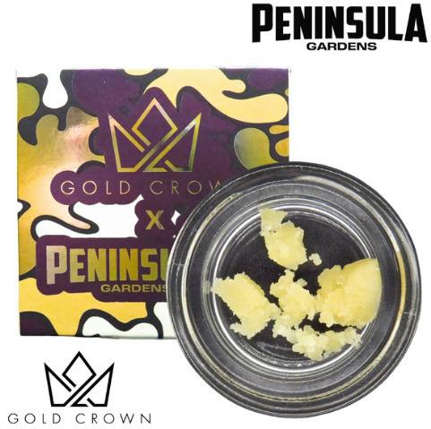 Gold Crown X Peninsula Gardens | Electric Peanut Butter Cookies | Crumble