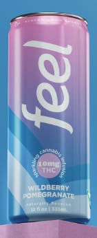 Feels Energy | Wildberry Pomegranate | 10mg THC | 30mg Caffeine