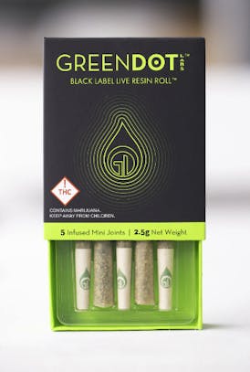 Holy F#@k + Razzberry Lemonaid 5-pack Resin Rolls - Green Dot Labs