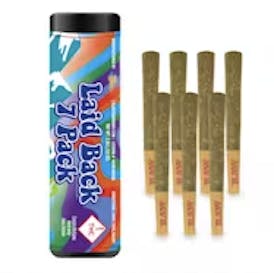 Laid-Back 7-Pack Joints - Cali Blaze