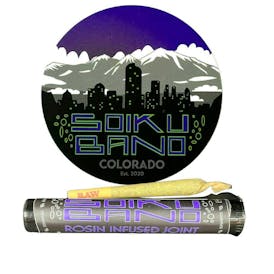 Wonka Bars flower x Wonka Bars Rosin Infused Joint - Soiku Bano
