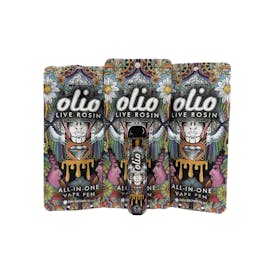 Blockberry 500mg Live Rosin Disposable Vape - Olio