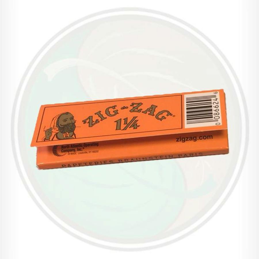 Zig Zag Orange Papers - BOTH