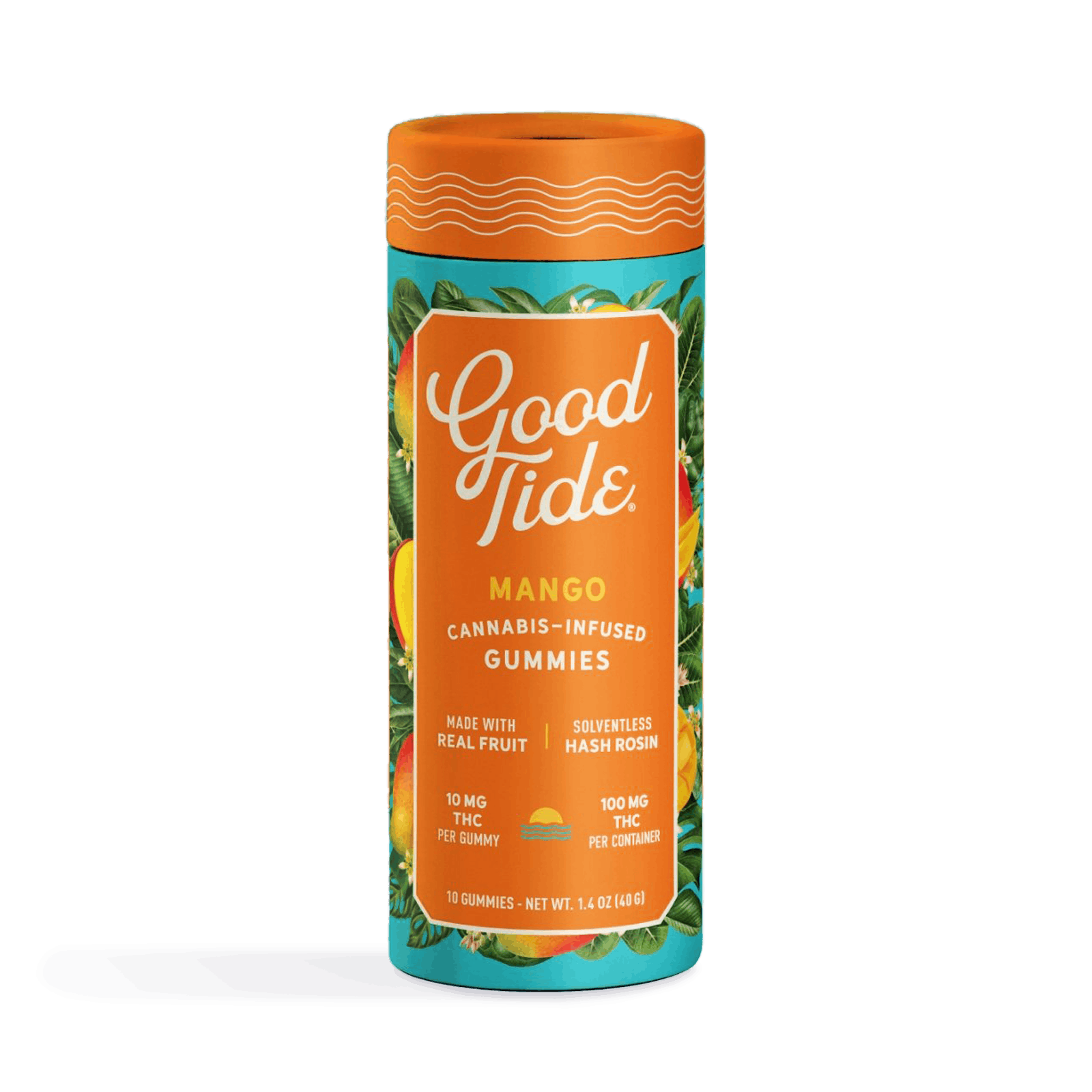 Good Tide Mango Rosin Gummies 100mg - Recreational