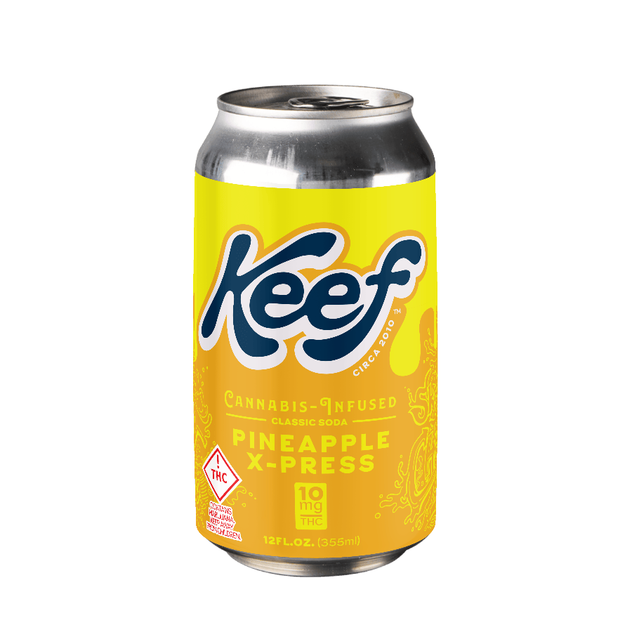 Keef Cola Pineapple Xpress Soda (10mg) (R) - BOTH