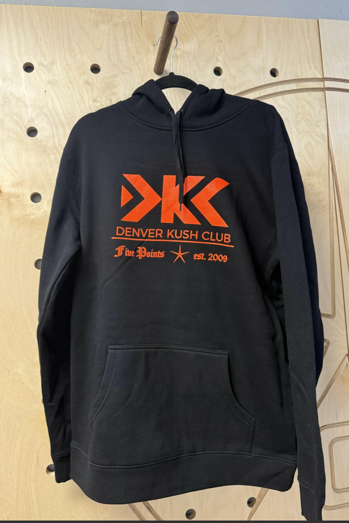 DKC Hoodie Orange Print