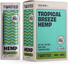 Twisted Hemp Wraps - Tropical Breeze - Wraps