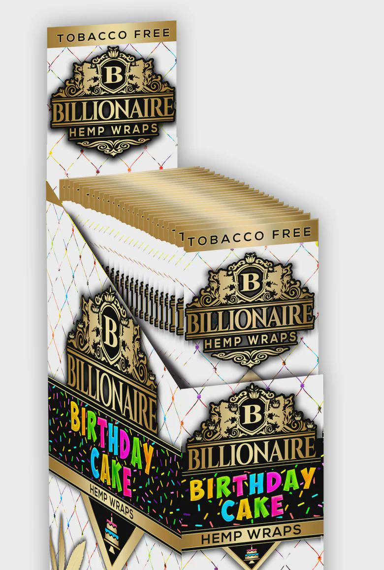 Billionaire Birthday Cake Wraps