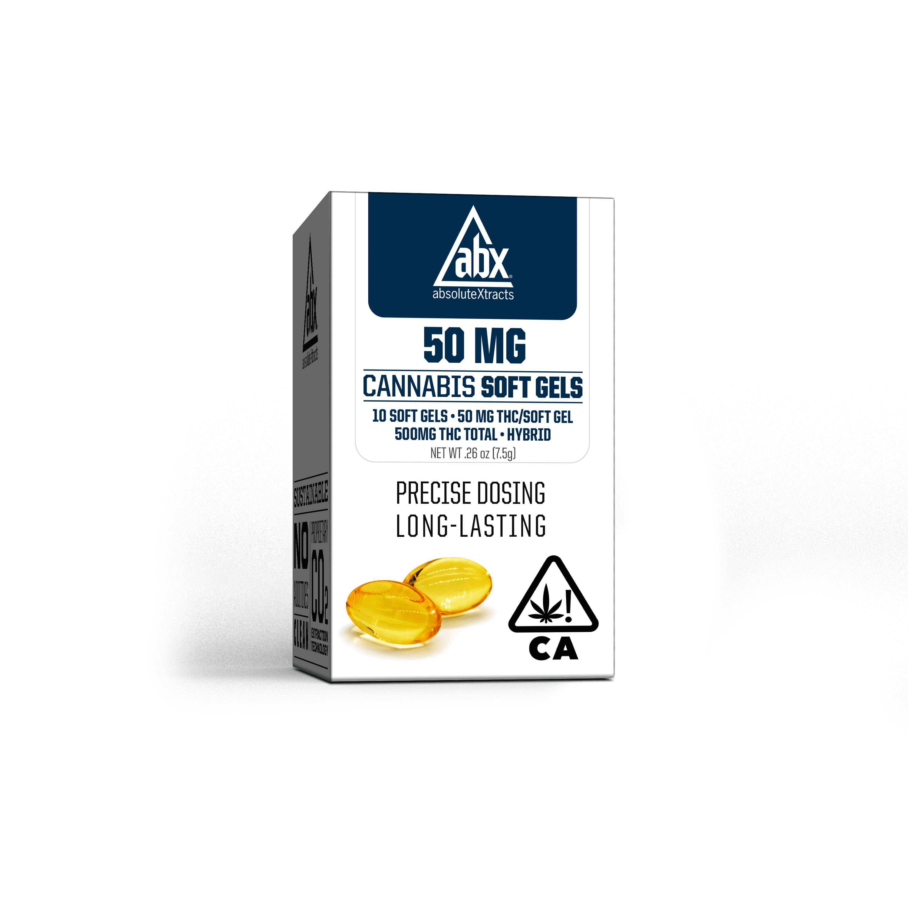 ABX 50MG SOFT GELS