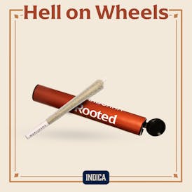 Hell on Wheels Preroll (1g)