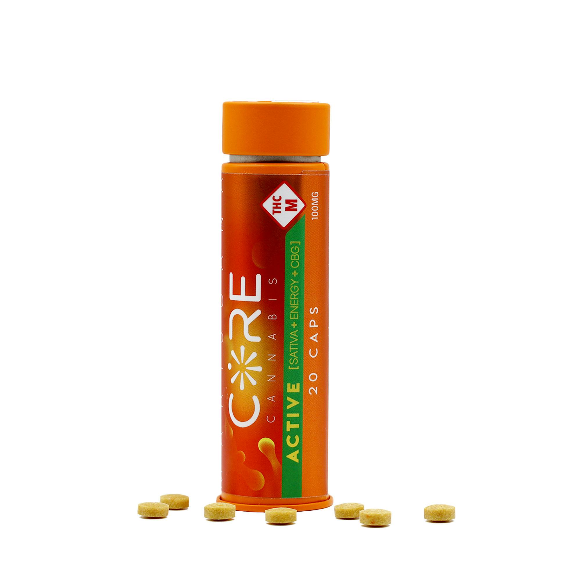 Active Fast-Acting Caps (100mg Pills)