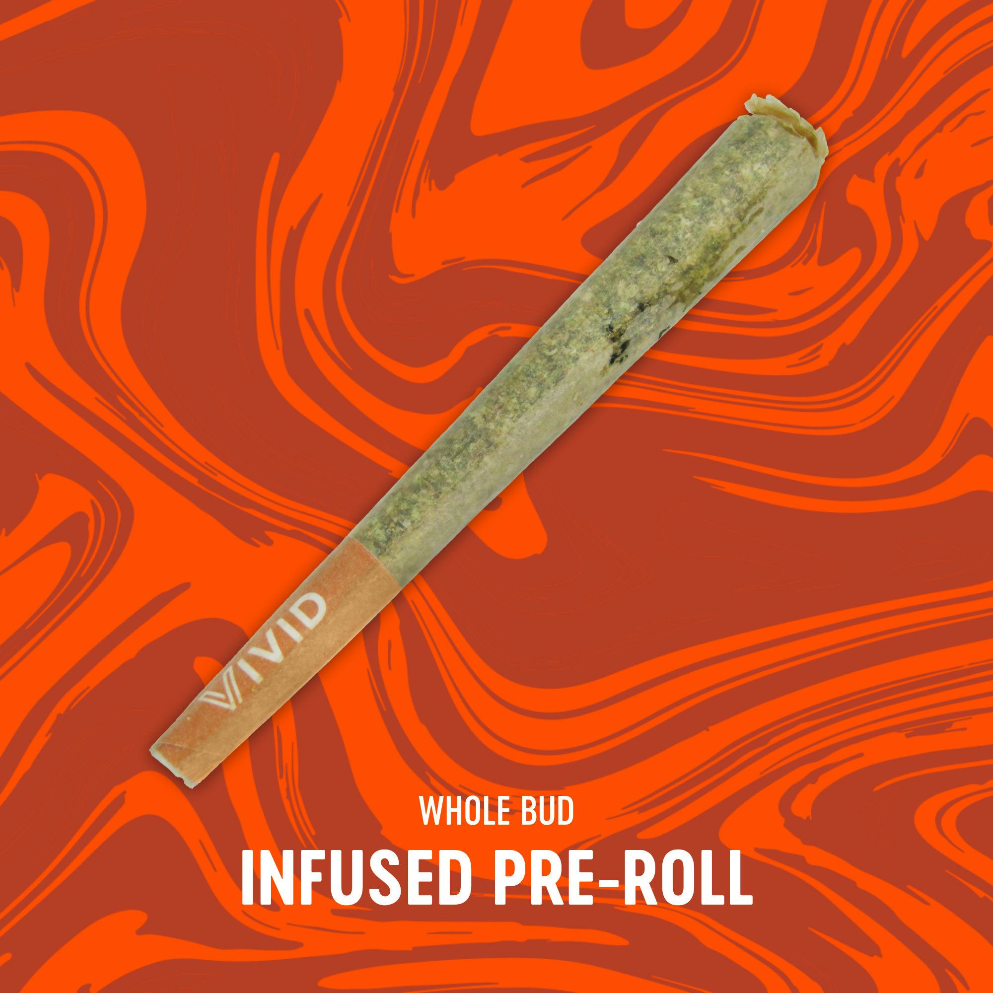 Vivid Compound Z Flower x Alien Mintz Live Resin Oil Infused PreRoll (1.25g)