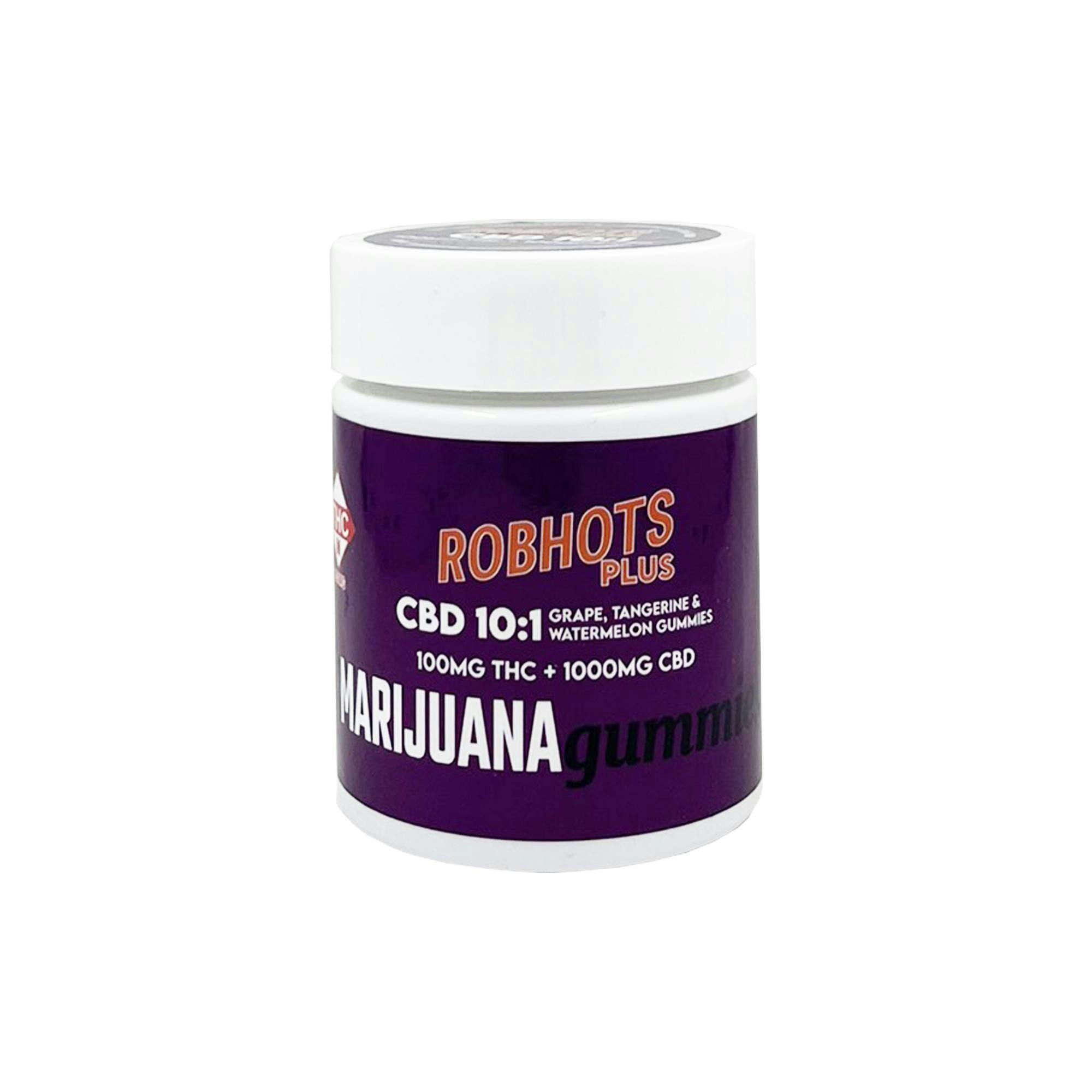 Robhots 10:1 CBD:THC Gummies