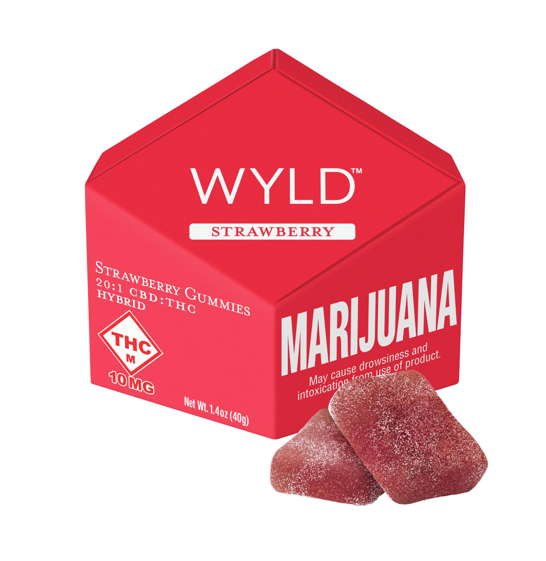 Strawberry 20:1 CBD Gummies (10mg)