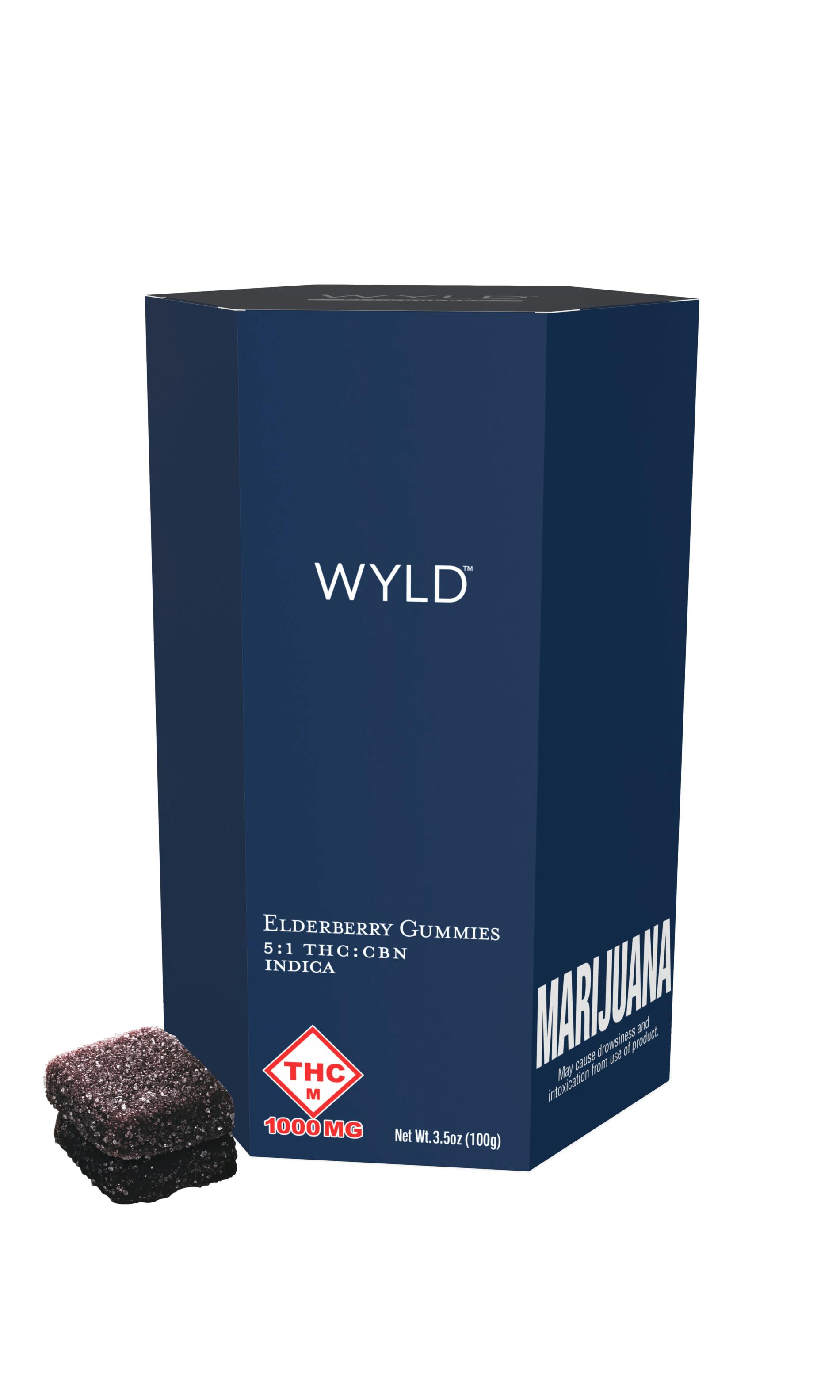 Elderberry 5:1 CBN Gummies (1000mg)