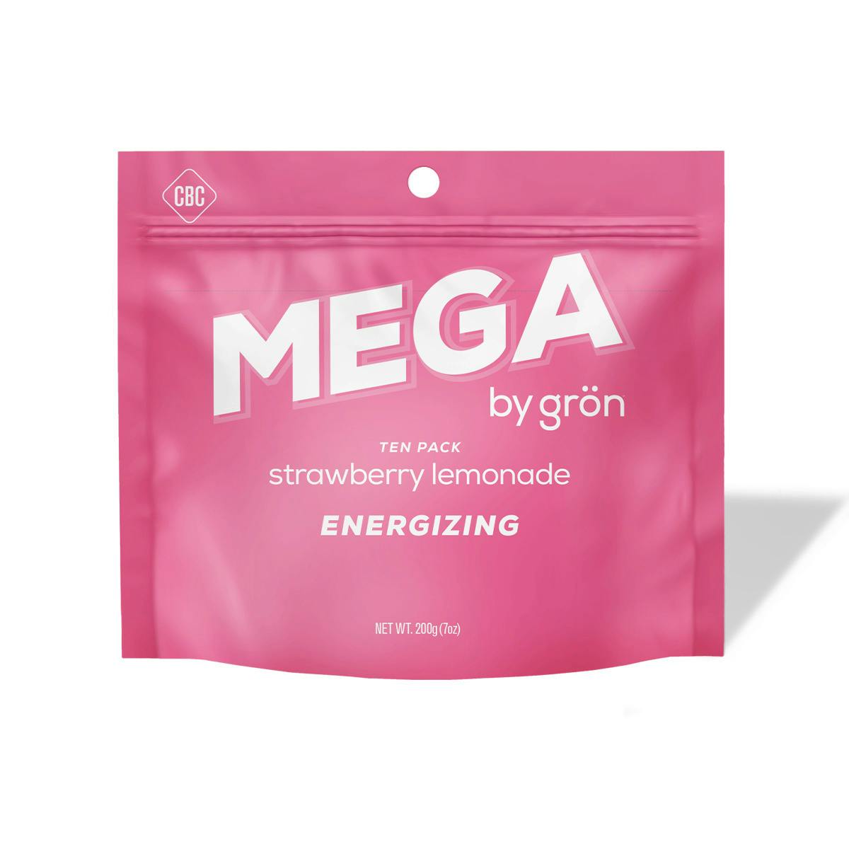 Strawberry Lemonade 1:1 CBC:THC Mega Pearls (1000mg)
