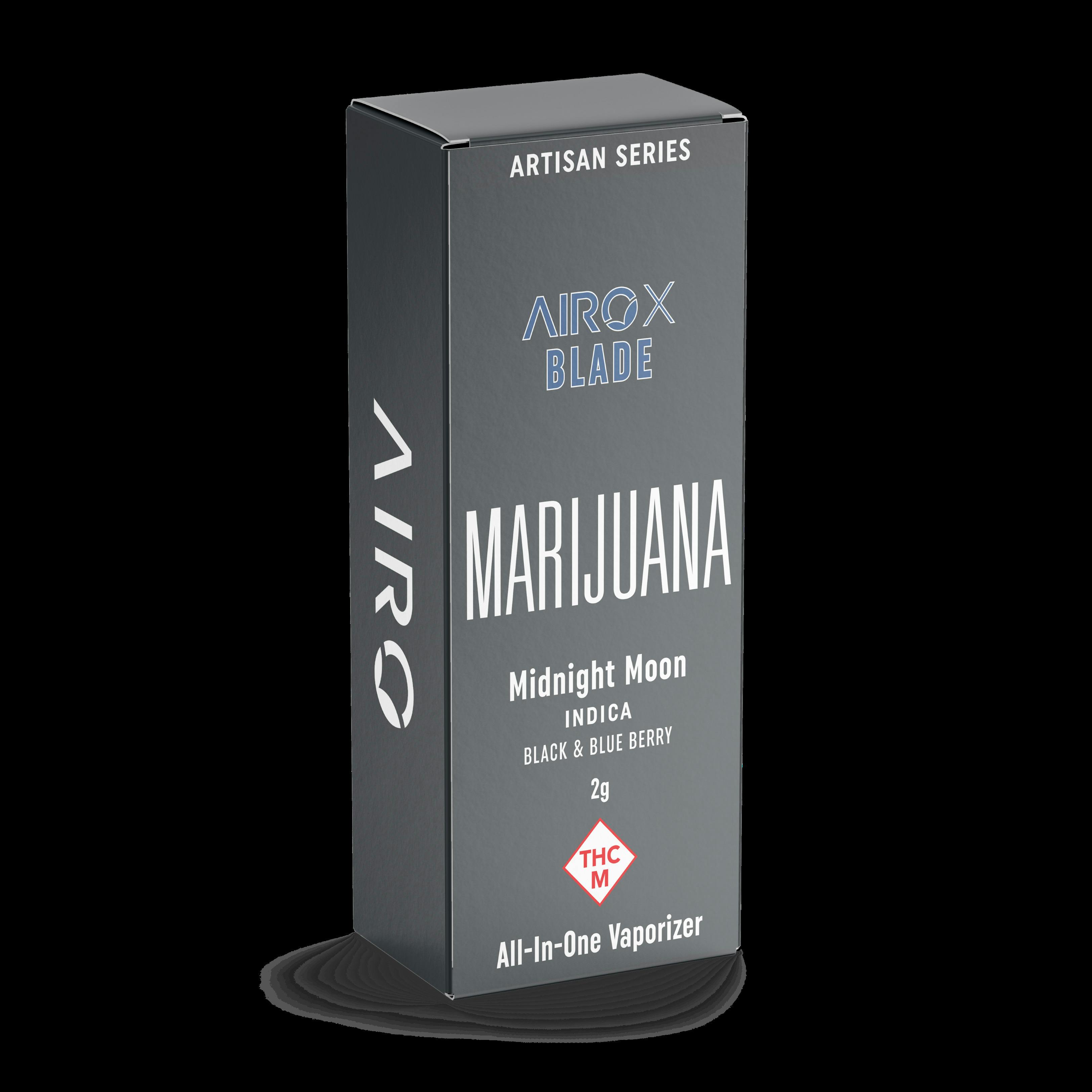 Midnight Moon Artisan Series AiroX Blade Disposable Vape (2g)