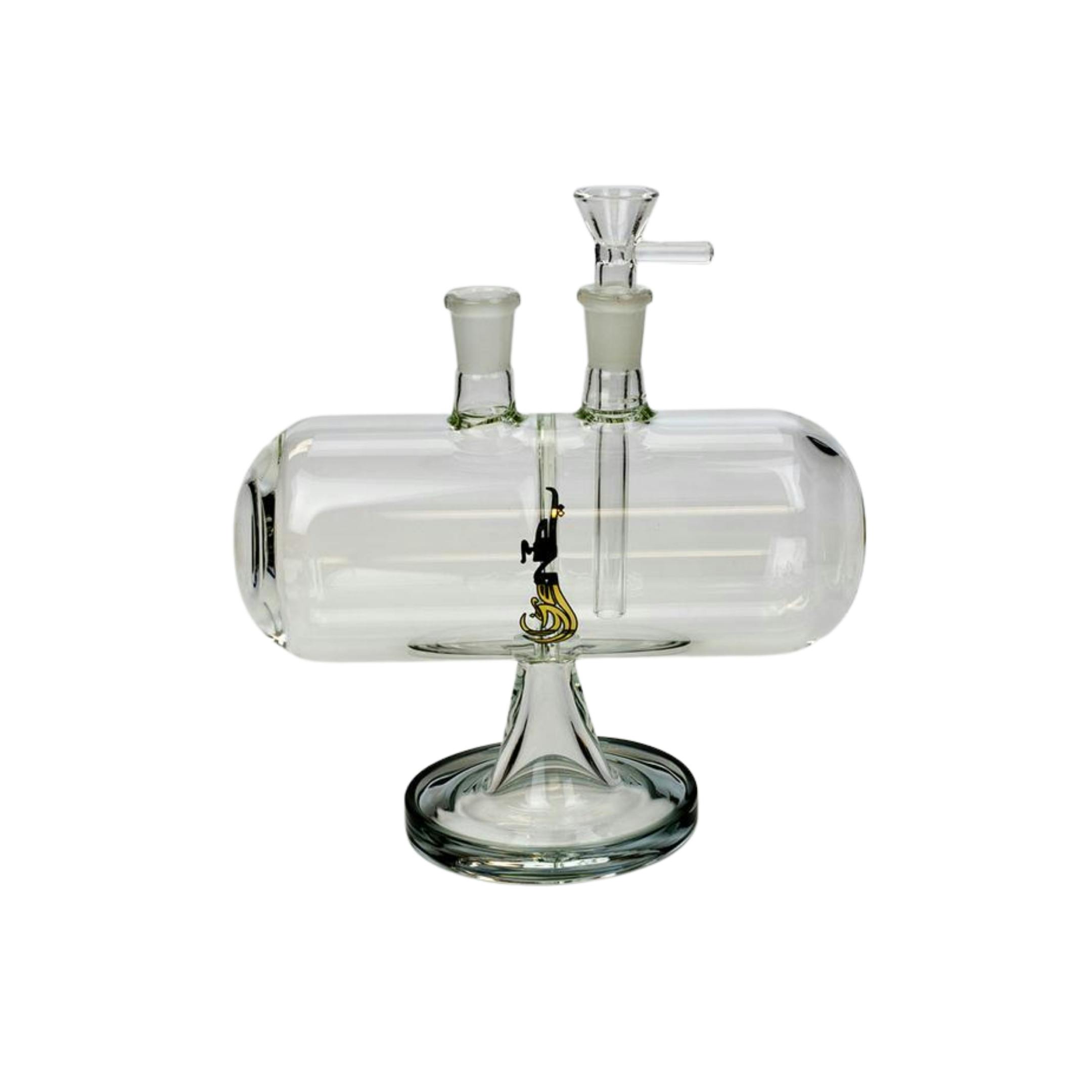 9" Genie Submarine Gravity Glass Bong - Smoke
