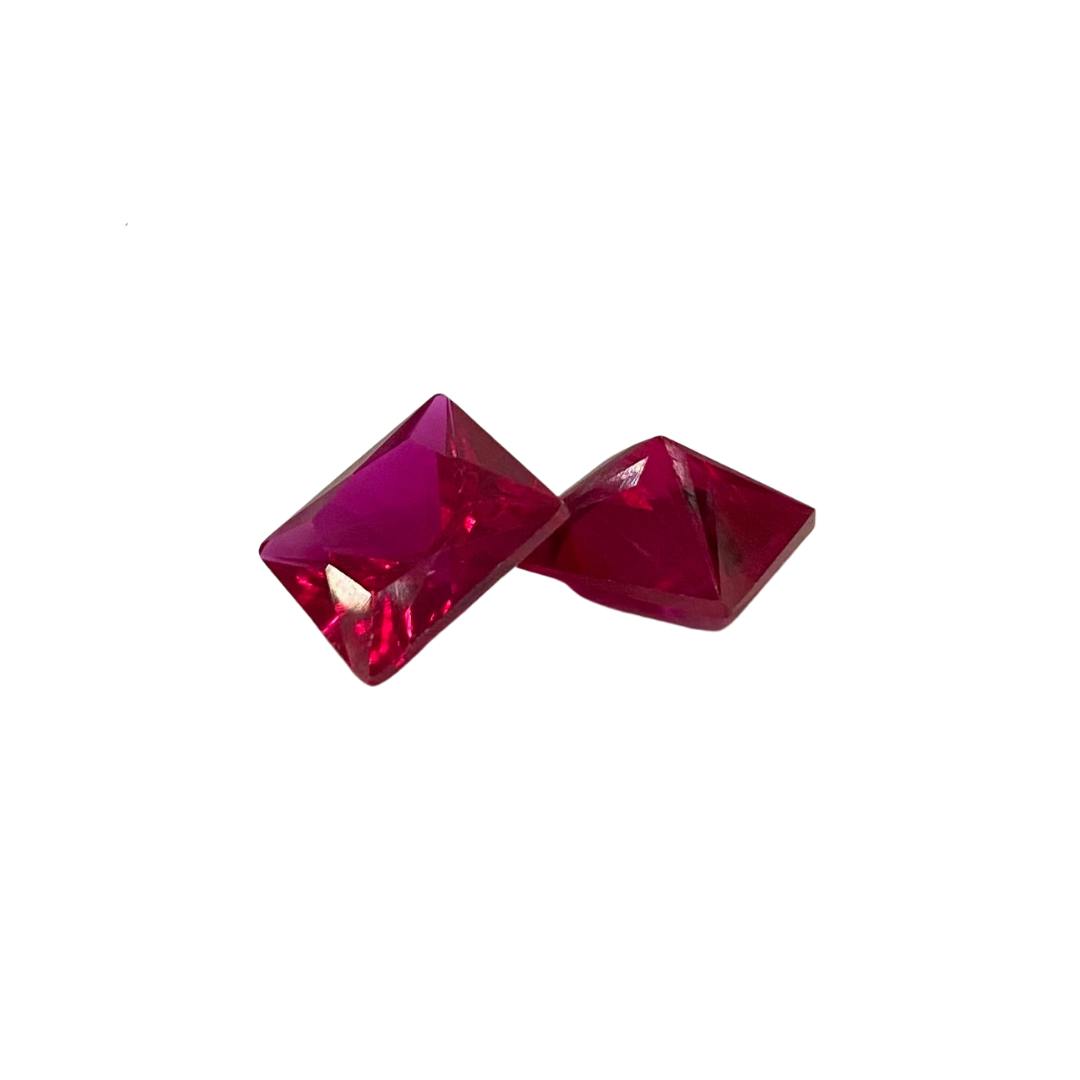 Haute Terp Rubies - 10mm Square