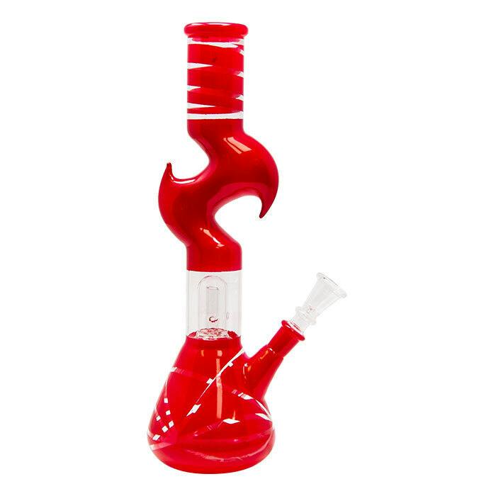 12" Kink Percolator Zong Bong - Red