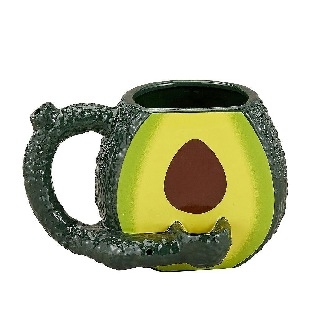 Ceramic Mug Pipe - Avocado 8251
