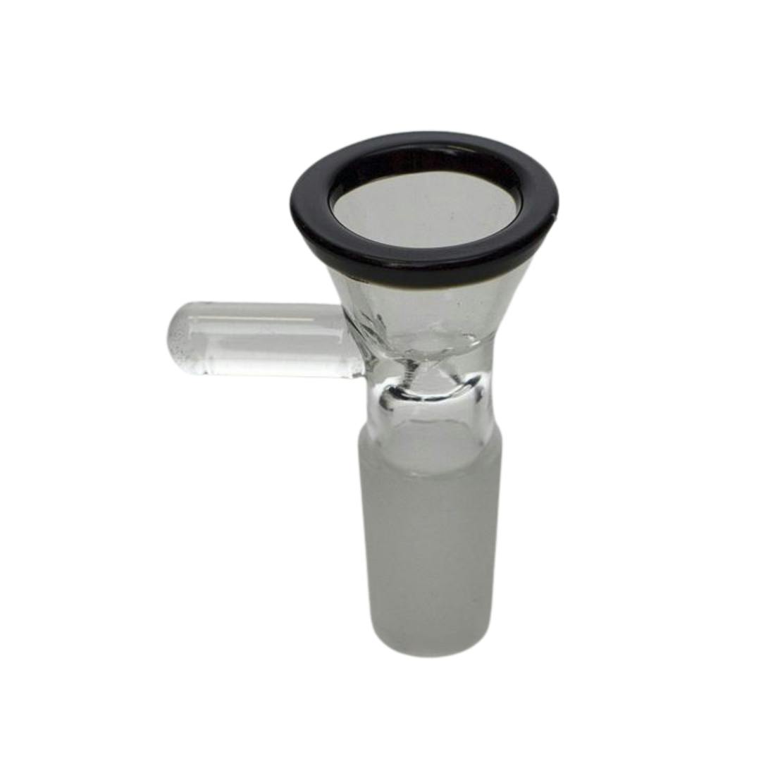 Martini Glass Bowl - 14mm Male - Black