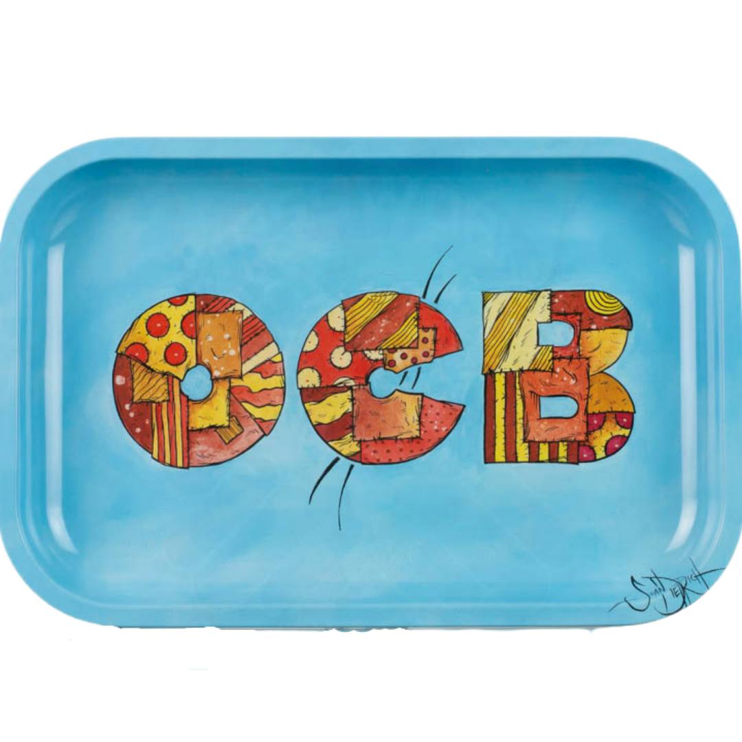 OCB Rolling Tray Medium - Pizza