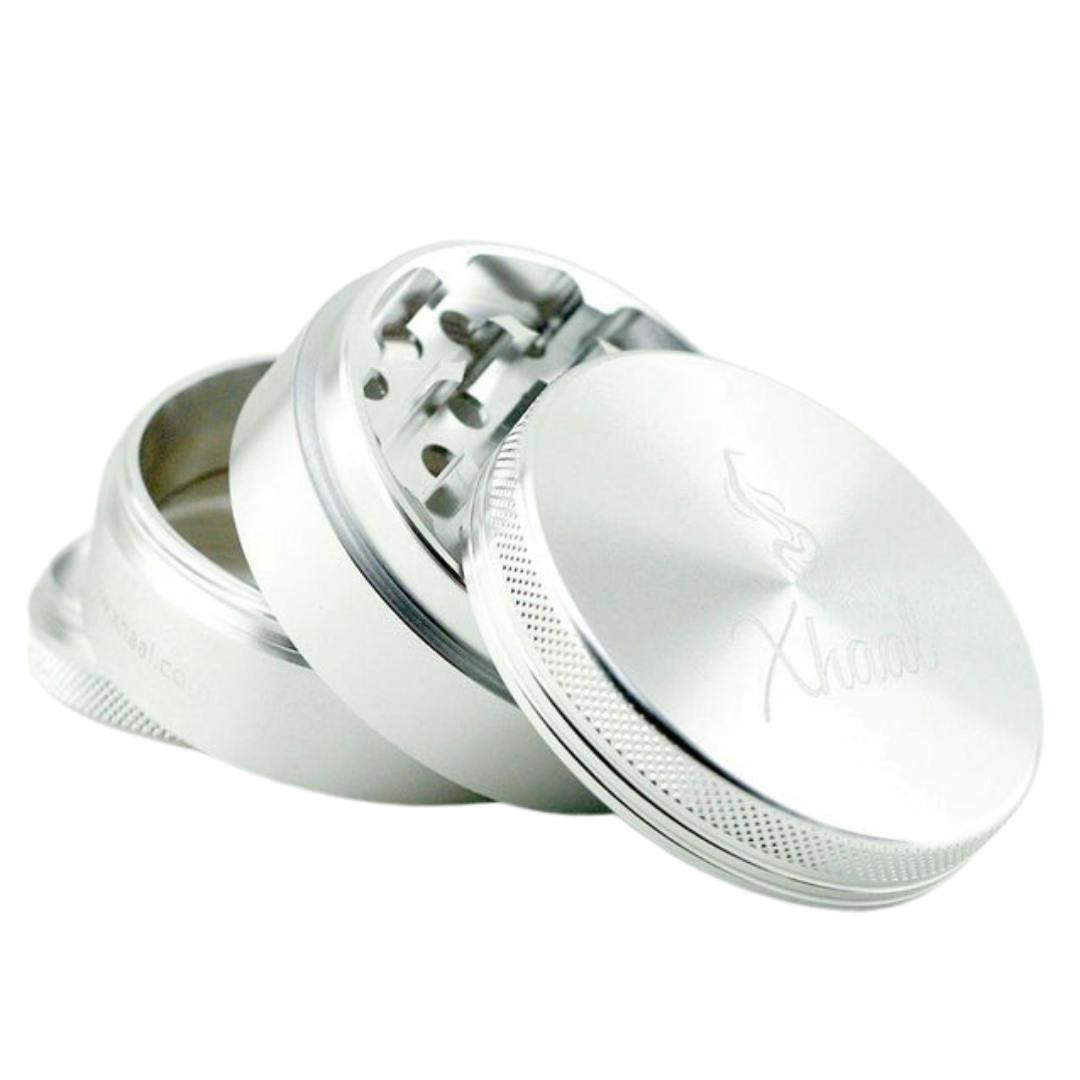Xhaal 4 Part Grinder - Silver