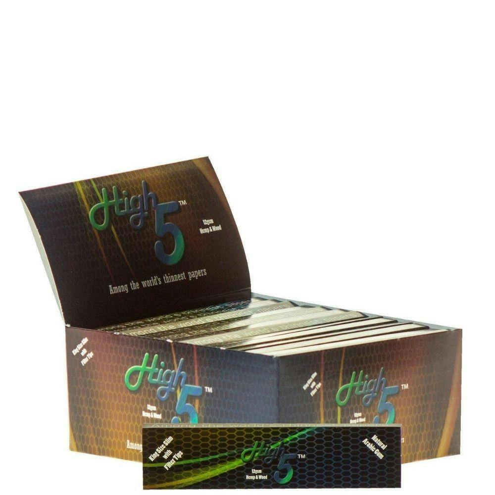 High 5 KS Slim Papers with Filter Tips