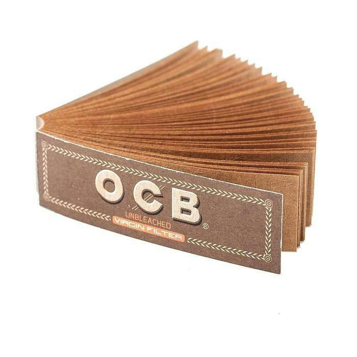 OCB Filter Tips Unbleached Booklet