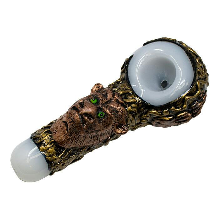 Fictional Hand Pipe - Bear Face