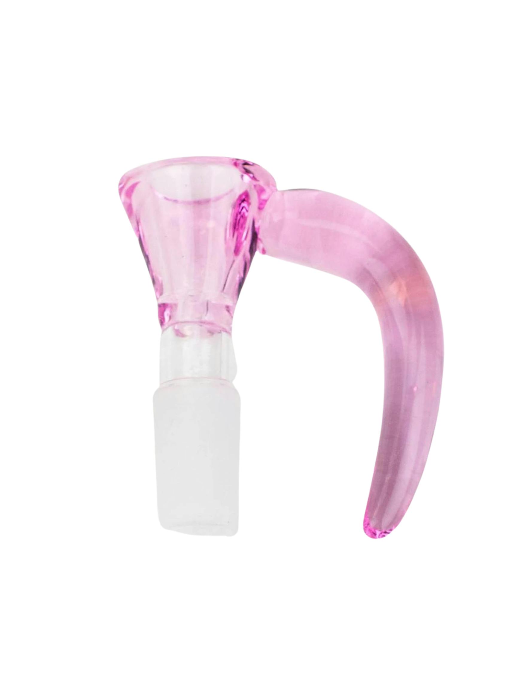 Thick bowl with Horn Handle - Pink