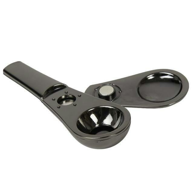 4" Swivel Metal Pipe - Xhaal Gun Metal