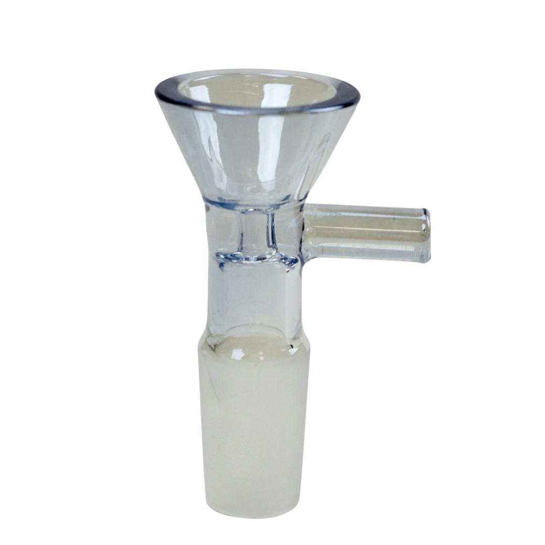 Metallic Color glass bowl for 14 mm Joint - Light Blue