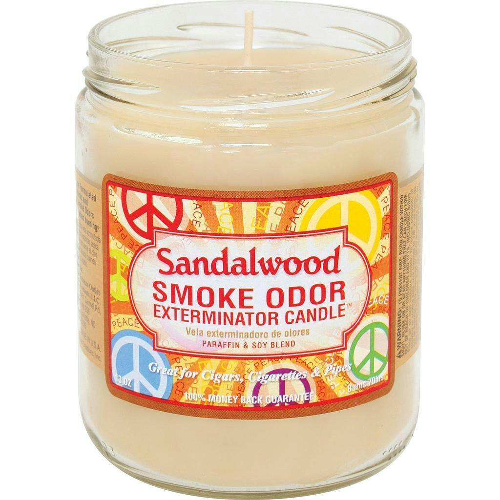 Smoke Odour Candle 13oz - Sandalwood