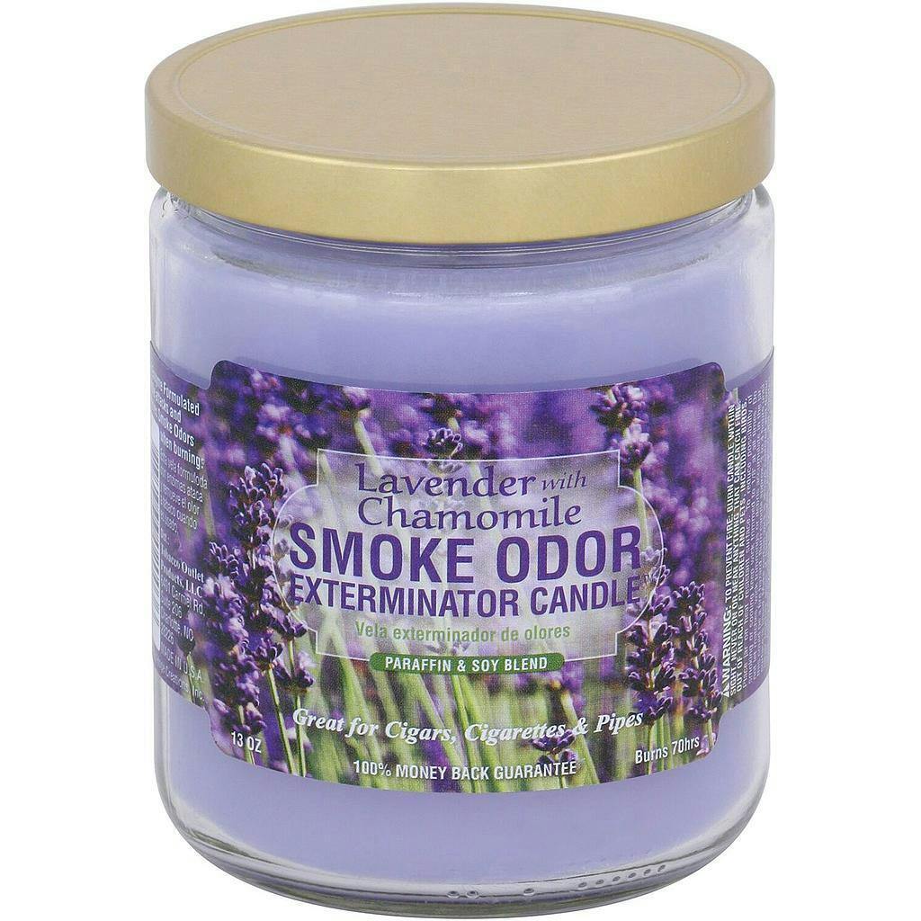 Smoke Odour Candle 13oz - Lavender Chamomille