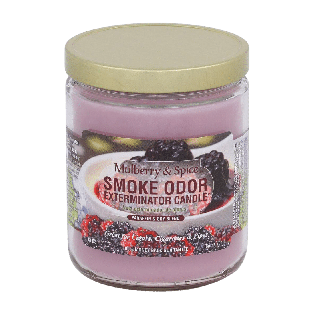 Smoke Odour Candle 13oz - Mulberry