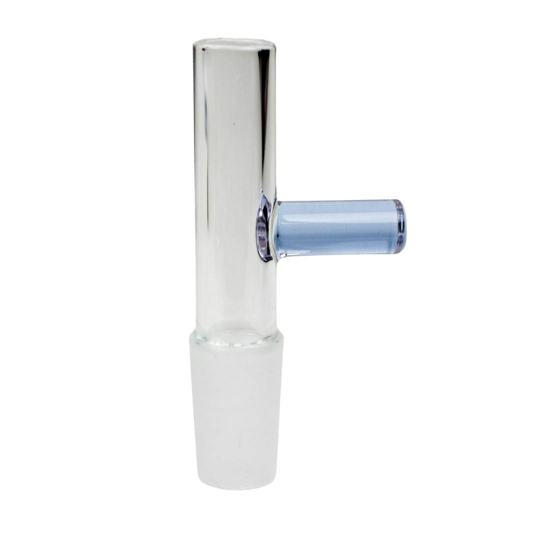 Glass Popper Bowl - Purple Handle